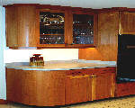 Cherry kitchen cabinet